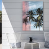 Tropical Palm Trees Outdoor Canvas Art Decor Print - 28x40